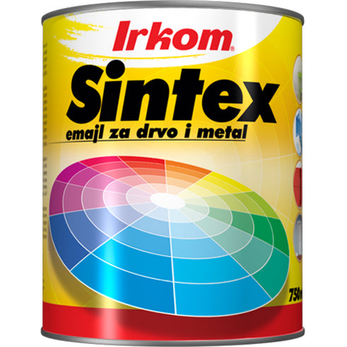 Uljana boja za drvo i metal SINTEX Tamno braon 0.75L Irkom